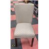 Image 1 : NEW FELDMAN VELVET UPHOLSTERED PARSONS CHAIR