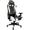 Image 1 : NEW GAMING CHAIR WITH LUMBAR SUPPORT CK-2269 WHITE