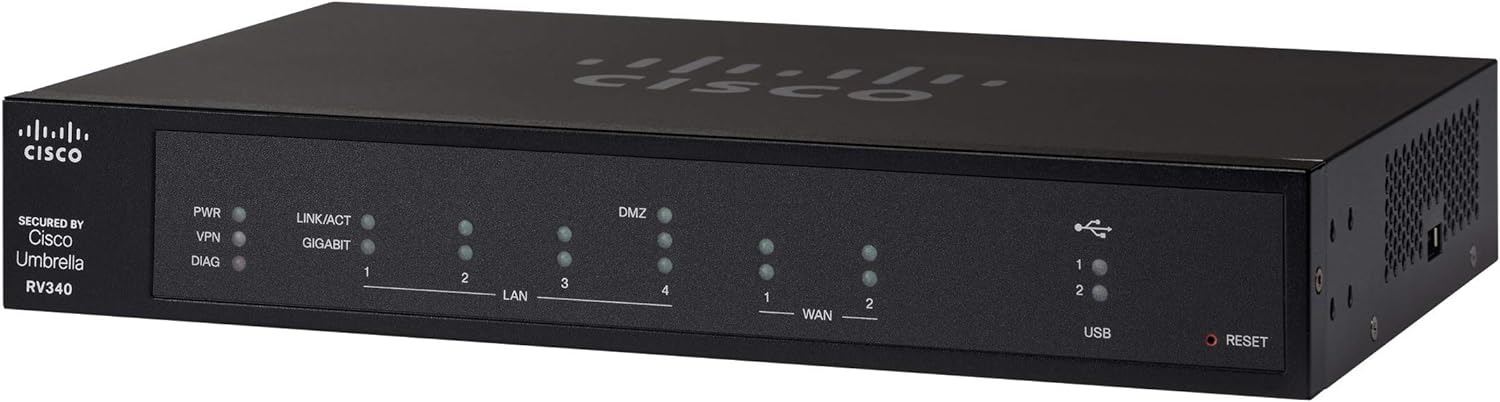 Cisco Rv340 Dual Wan Router NEW CISCO RV340 DUAL WAN VPN ROUTER