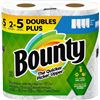 Image 1 : NEW BOUNTY PAPER TOWELS 2 DOUBLE ROLLS PLUS