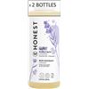 Image 1 : NEW 2 PACK OF HONEST CALMING BUBBLE BATH, LAVENDER