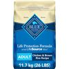 Image 1 : NEW 26LB BAG OF BLUE ADULT DRY DOG FOOD