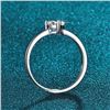 Image 4 : 0.8CT GRA CERTIFIED MOISSANITE 925 STERLING SILVER