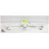 Image 1 : NEW KT3-113-GU-WH 3 HEADED TRACK LIGHTING