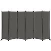Image 1 : NEW MAYOLIAH 6 PANEL ROOM DIVIDER 6' X 10' - GREY