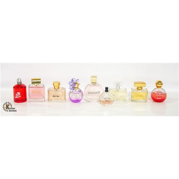 9 BOTTLES PERFUME (ESTATE)