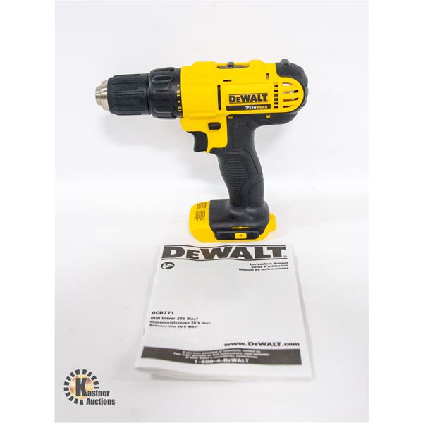 NEW DEWALT 20V 1/2 DRILL