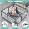 Image 3 : NEW UNPACKED BABY PLAY PEN W/ BALLS