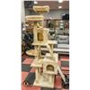 Image 1 : NEWLY ASSEMBLED CAT TREE W/ CONDOS & HAMMOCK