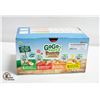 Image 1 : NEW CASE WITH 24 GOGO SQUEEZ FRUIT SAUCE PACKS