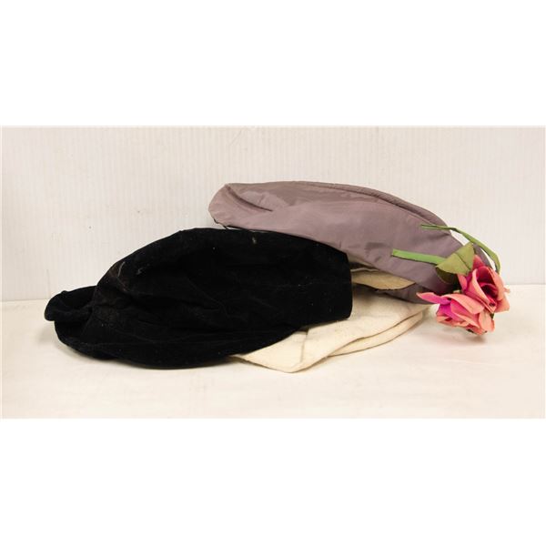 LOT 1900S CHILDRENS HATS