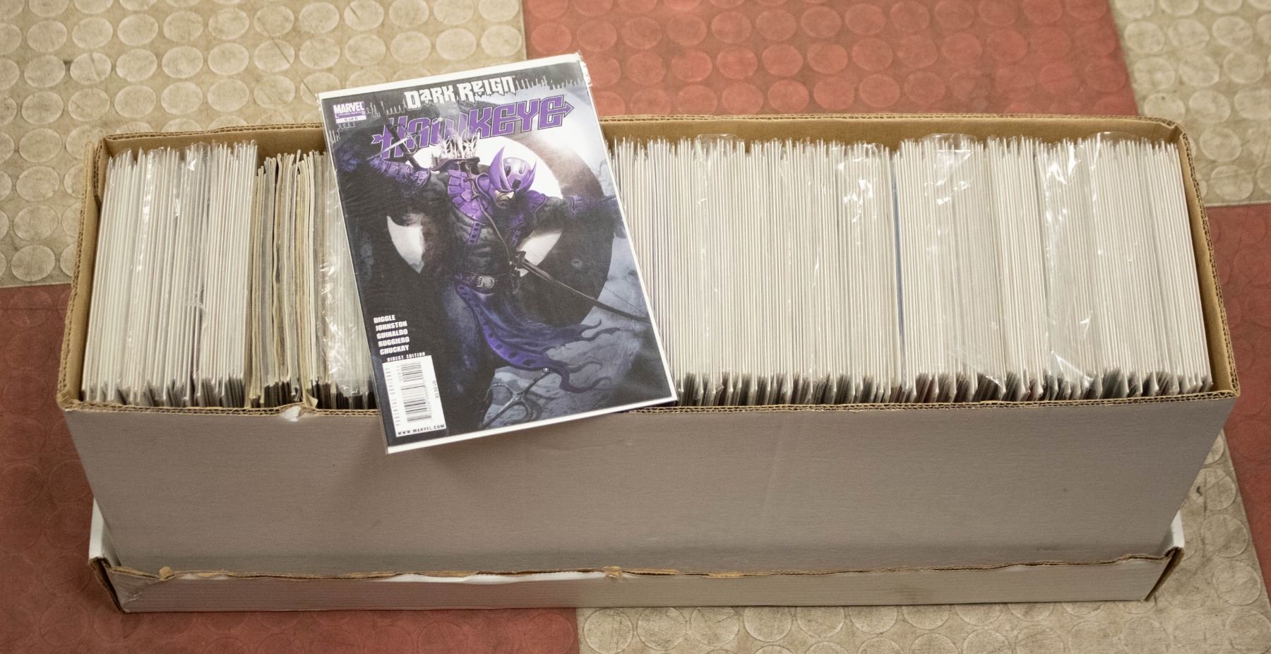 LARGE COMIC BOX MARVEL/INDY -MOSTLY WOLVERINE