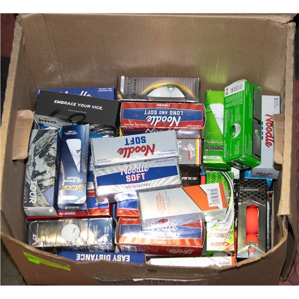 15 DZ ASST USED GOLF BALLS