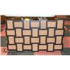 Image 1 : DECOR 24" HIGH X 42" WIDE 28 PICTURE SLOTS