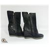 SIZE 36 MJUS BLACK BOOTS