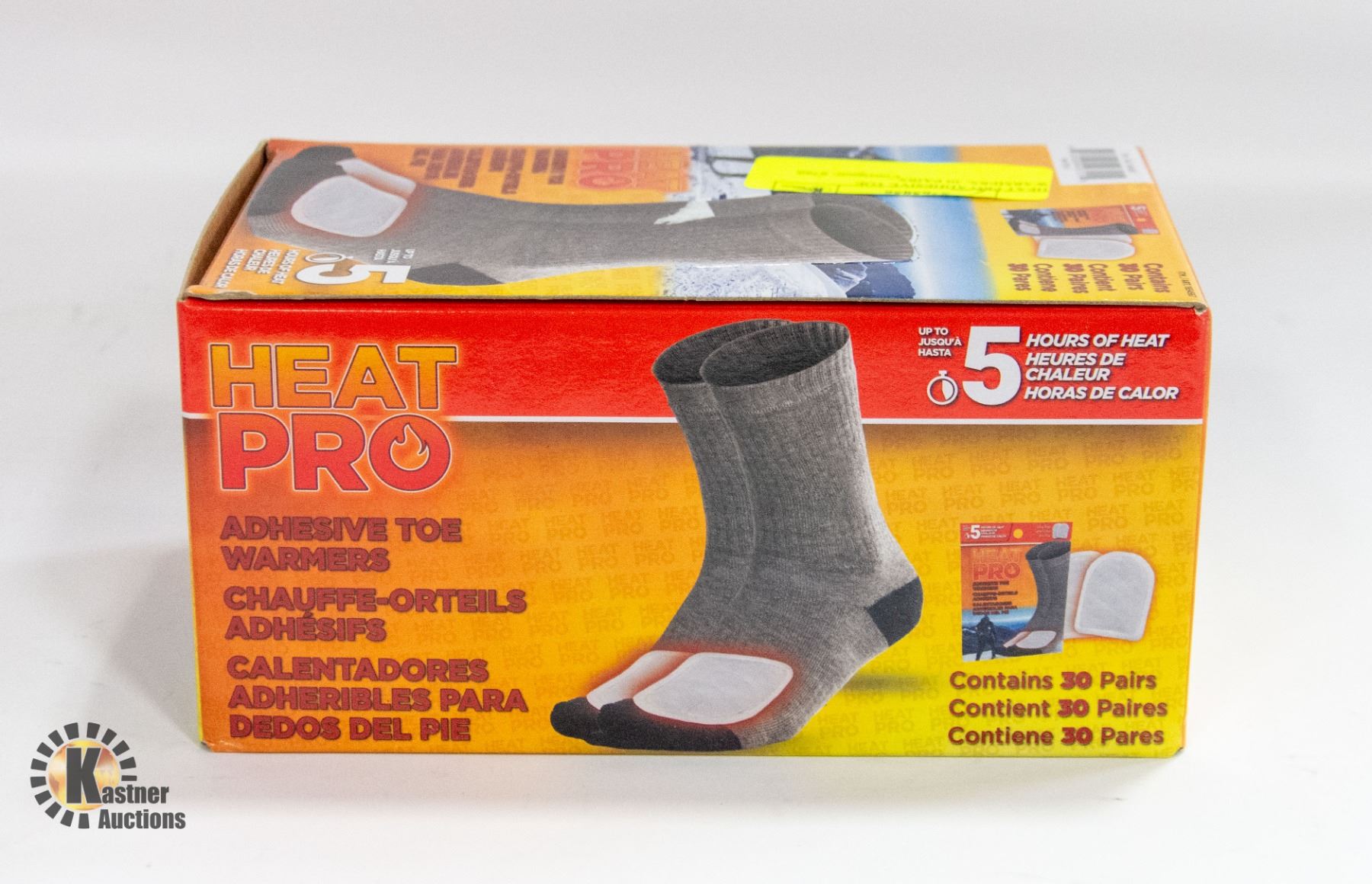 HEAT PRO ADHESIVE TOE WARMERS, 30 PAIRS - Test Site