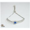 Image 1 : BRACELET WITH WHITE & BLUE STONES