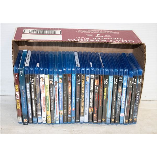 27 BLUE RAY MOVIES