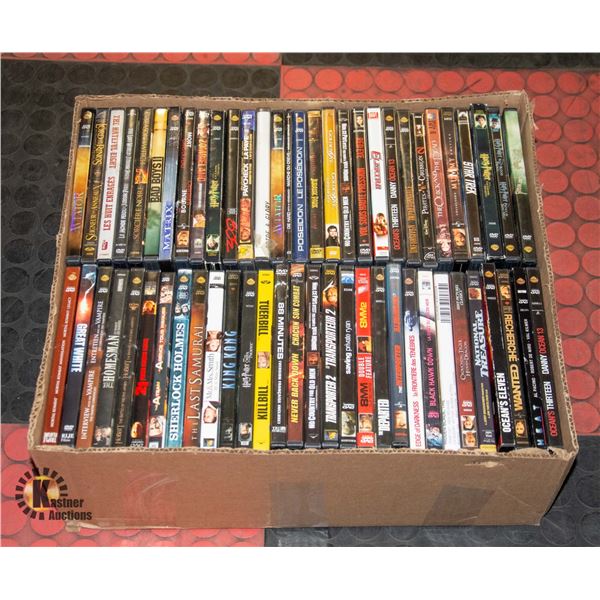 LARGE BOX ACTION DVDS