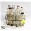 Image 1 : COLLECTION OF LARGE MEDICINE TYPE BOTTLES 8"