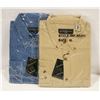 Image 1 : NEW MEN'S SHIRTS 1DENIM/1TAN SIZE XL