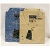 NEW MEN'S SHIRTS 1DENIM/1TAN SIZE XL