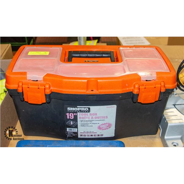 TOOLBOX W/ 47 HAND WRENCHES