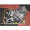 Image 1 : BOX OF PRESSURE VALVE & GRINDER/SANDER BACK PLATES