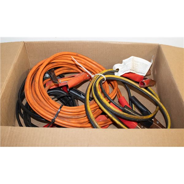 BOOSTER CABLES: 7', 8', 15'