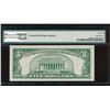 Image 2 : 1934C $5 Silver Certificate PMG 66EPQ