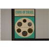 1967 ISRAEL 6 COIN BRILLIANT UNC SPECIMEN SET