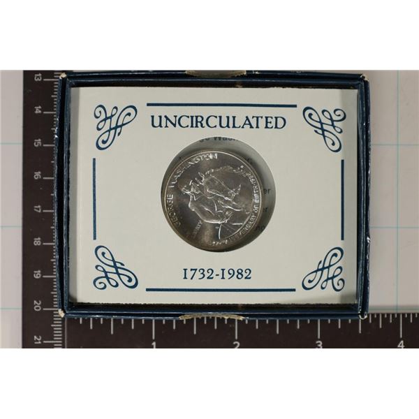 1982-D GEORGE WASHINGTON COMMEMORATIVE SILVER