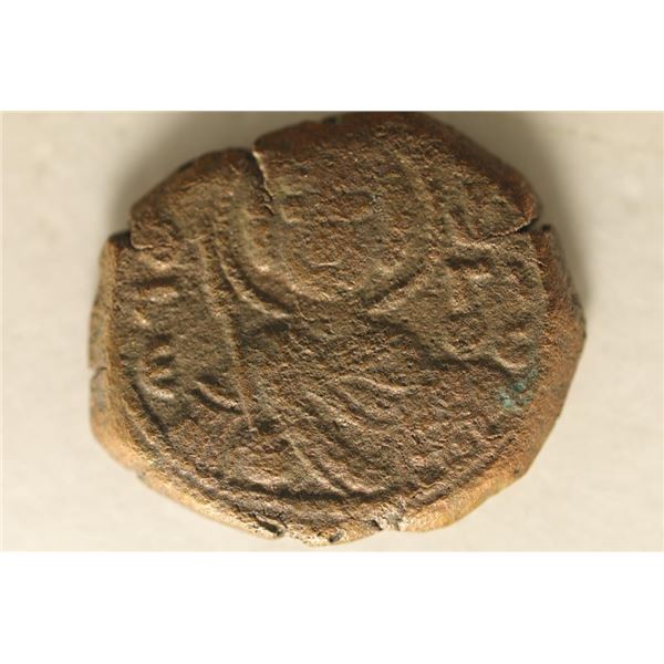 JESUS CHRIST ON BYZANTINE ANCIENT COIN