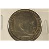 Image 1 : 1938 GERMAN SILVER 5 MARK WITH SWASTIKA .4016
