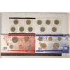 Image 2 : 2001 US MINT SET (UNC) P/D (WITH ENVELOPE)