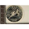 Image 1 : 1995-P US PROOF SILVER DOLLAR "TRACK & FIELD"