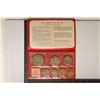 Image 1 : 1971 NEW ZEALAND UNC 7 COIN SET IN ORIGINAL ROYAL