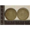 Image 1 : 1921 & 1922 GREAT BRITAIN SILVER 1/2 CROWNS