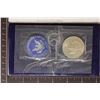 Image 1 : 1971-S IKE SILVER DOLLAR (BLUE PACK) WITH ENVELOPE
