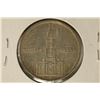 Image 2 : 1934 GERMAN SILVER 5 MARK .4016 OZ. ASW