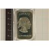 Image 1 : 1 TROY OZ .999 FINE SILVER PF INGOT "INDIAN /