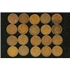 Image 1 : 20 ASSORTED INDIAN HEAD CENTS: 1898 - 1907