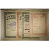 Image 1 : 4 VINTAGE FOREIGN STOCK CERTIFICATES: 2- MINES OF