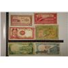Image 1 : 6 VIETNAM BILLS:2-1955 FIVE DONG, 1-1955 TEN DONG,