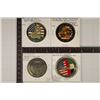 Image 2 : 4 U.S. MILITARY 1 3/4" CHALLENGE COINS: KIRKUK AIR