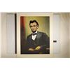 Image 1 : ABRAHAM LINCOLM COLOR PRINT: 11" X 13