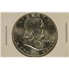 Image 1 : 1955 SILVER FRANKLIN HALF DOLLAR BU IMPAIRED