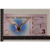 Image 1 : 2011 ARCTIC TERRITORIES 3 POLAR DOLLAR CRISP UNC