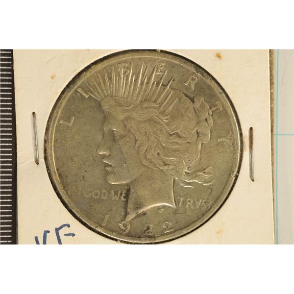 1922 PEACE SILVER DOLLAR