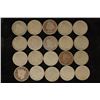 Image 1 : 20 ASSORTED LIBERTY "V" NICKELS: 1 NO DATE & 19